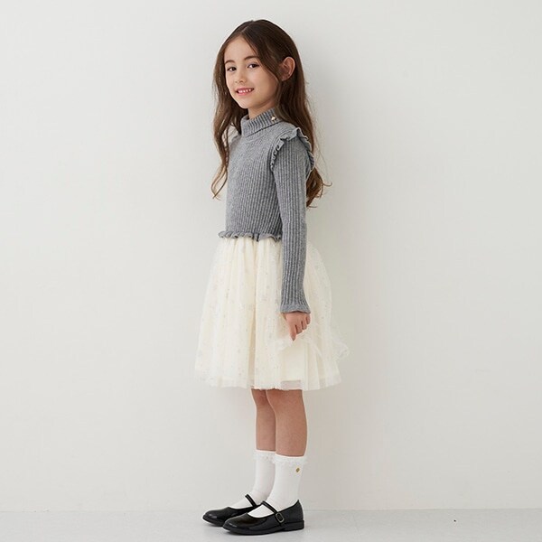 トドラー スノーニットドッキングワンピース(100cm モデレート 