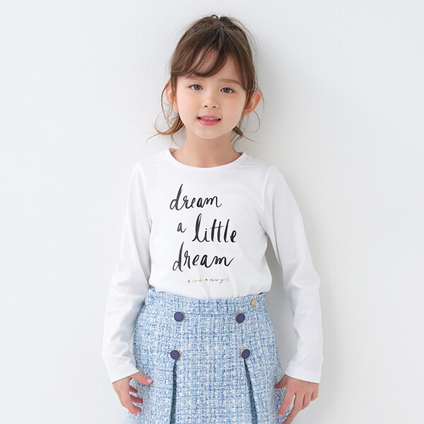 トドラー DREAM A LITTLE DREAM長袖Tシャツ