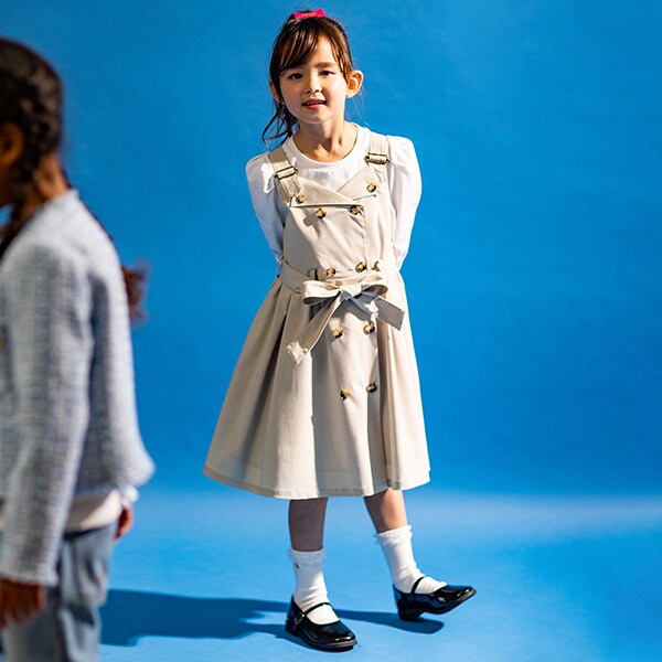 kate spade new york kids ガールズ トレンチコート