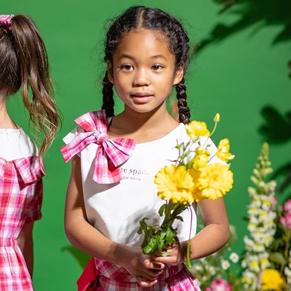 トドラー ワンショルダーボウTシャツ