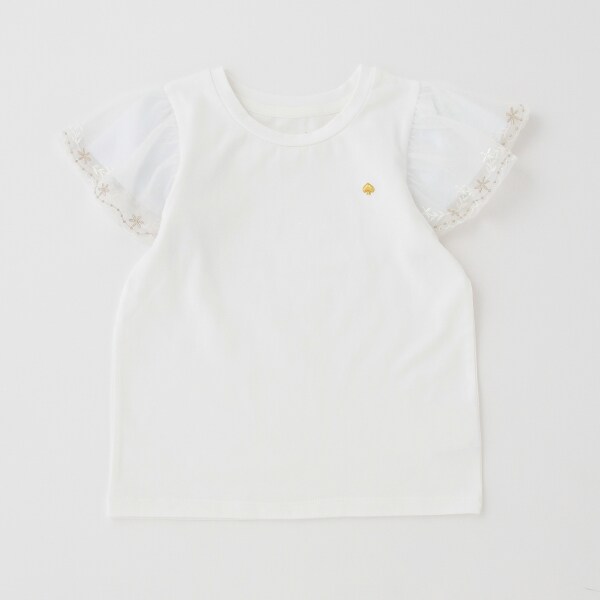 トドラー チュールスリーブTシャツ