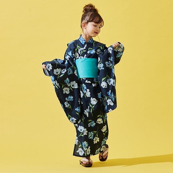 トドラー フローラル浴衣