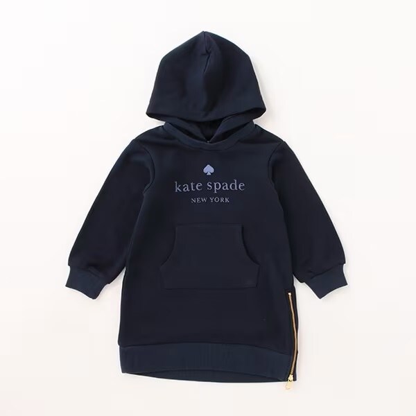 【人気商品再入荷】【直営店で取り扱い無し】サイドジップロゴパーカワンピース