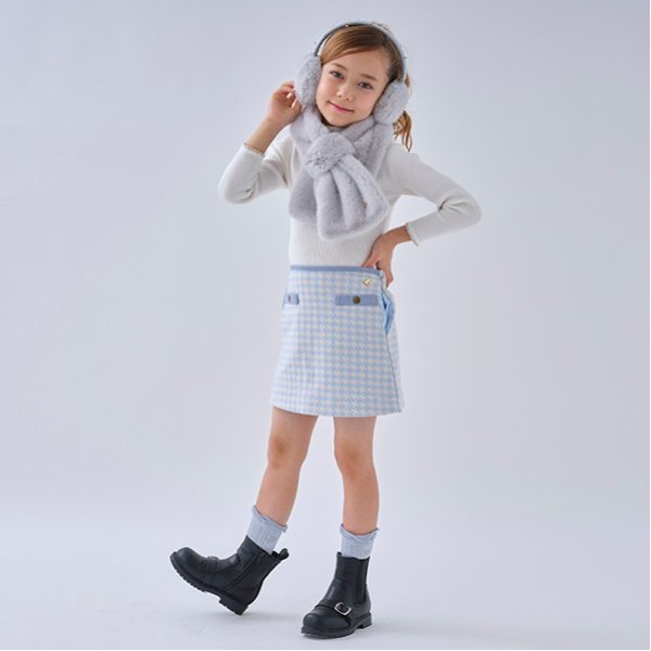 まkate spade new yorkkidsスエードキュロットスカート kate spade new york kids（ケイトスペードニューヨーク）の