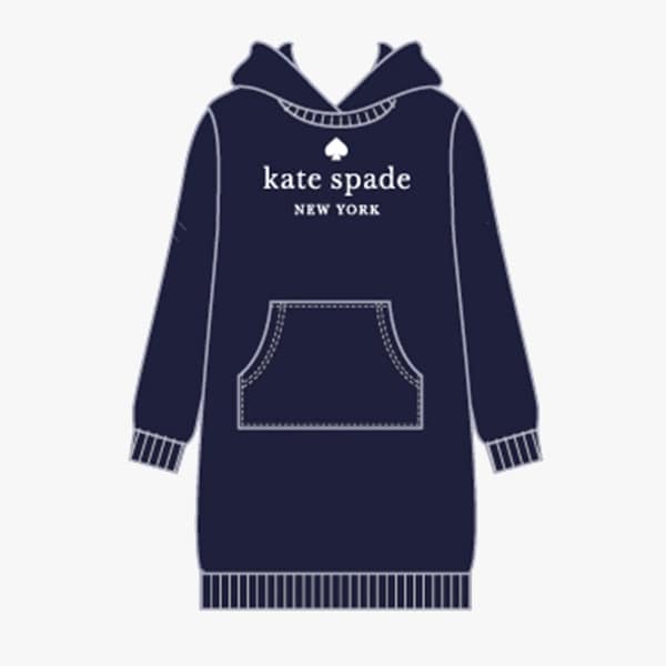 ガールズ  ロゴフーディードレス