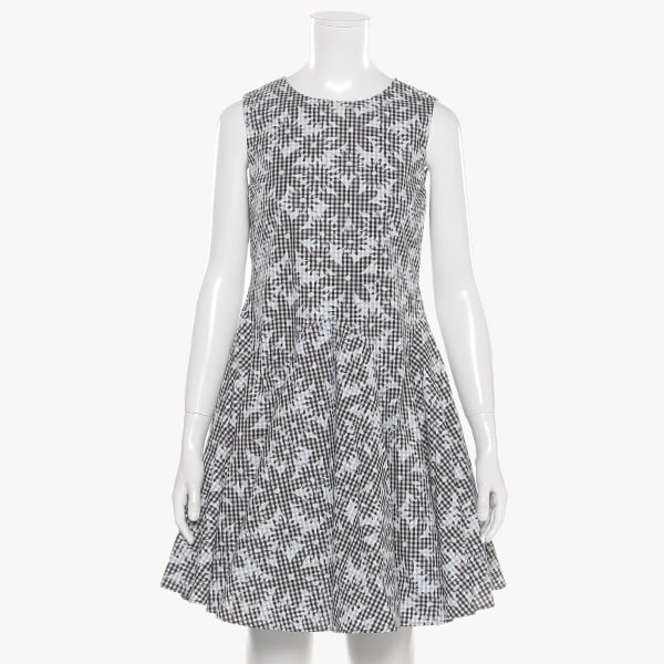 ガールズ デイジーギンガムドレス