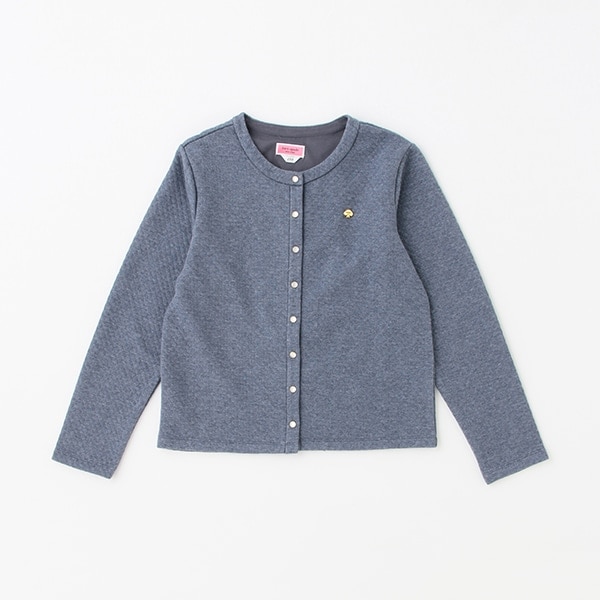 ガールズ キルトカーディガン