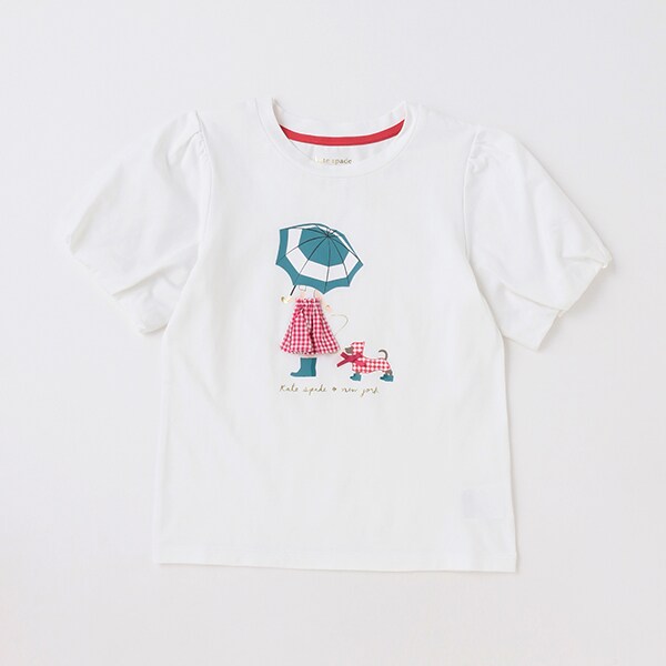 ガールズ ザガールインザレインTシャツ