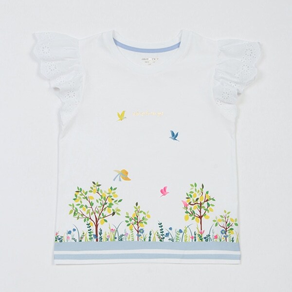 ガールズ レモンTシャツ