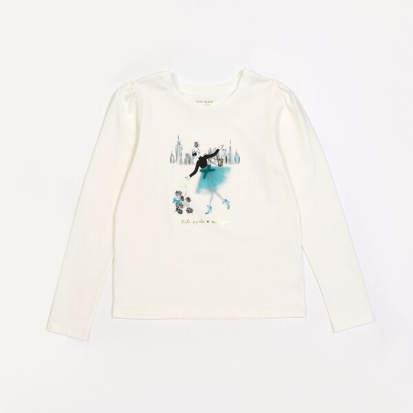 ガールズ シティガール長袖Tシャツ