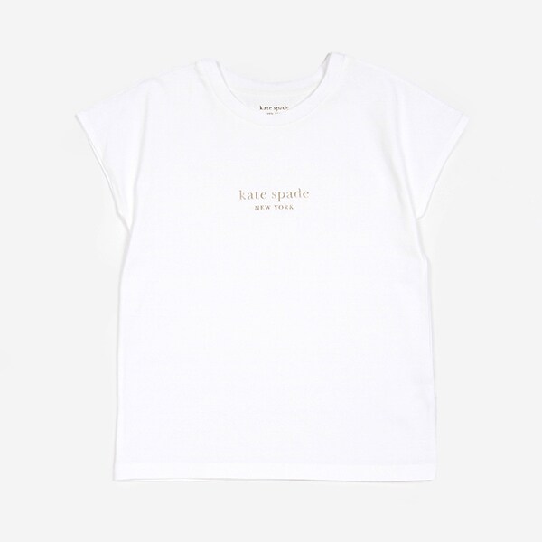 kate spade ホワイト Tシャツ　160センチ ケイトスペード Tシャツ ホワイト160 - メルカリ