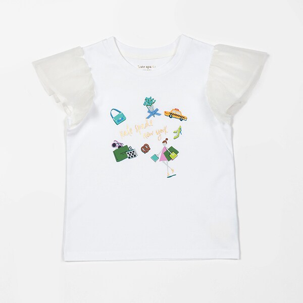 【人気商品再入荷】【直営店で取り扱い無し】ガールズ シティショッピングTシャツ
