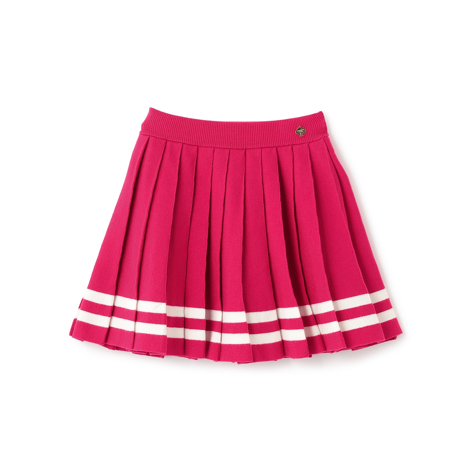 ラインニットプリーツスカート
