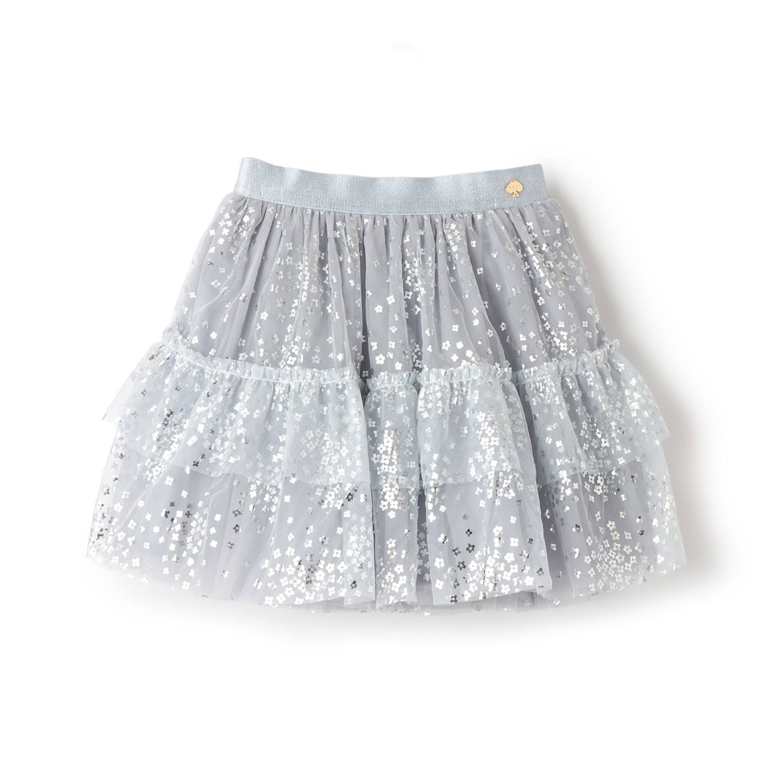 フラワードットチュールスカート