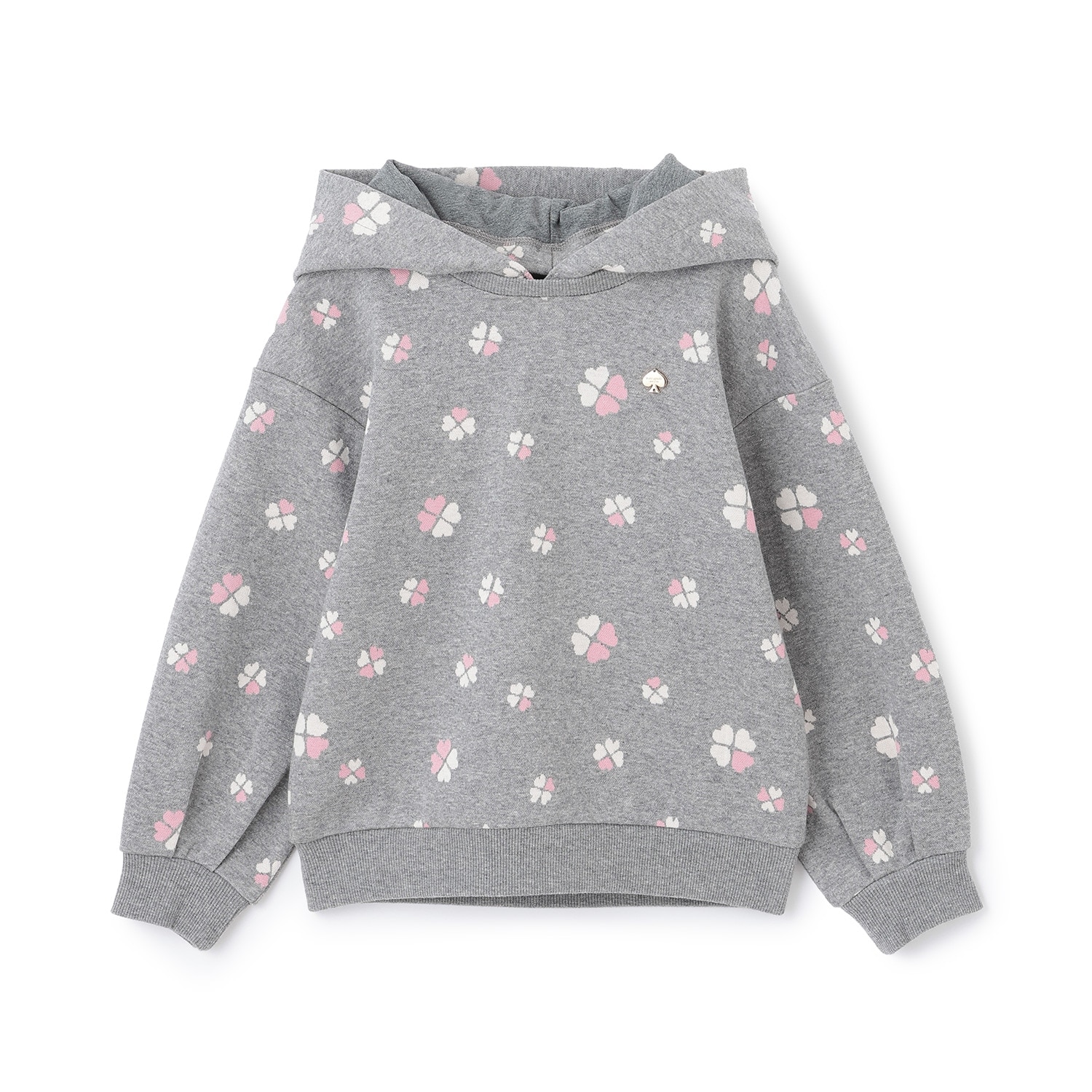 スペードフラワージャカードフーディ