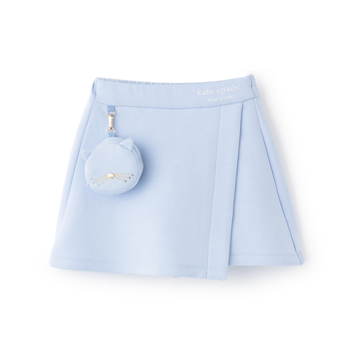 キャットポーチつきキュロットスカート