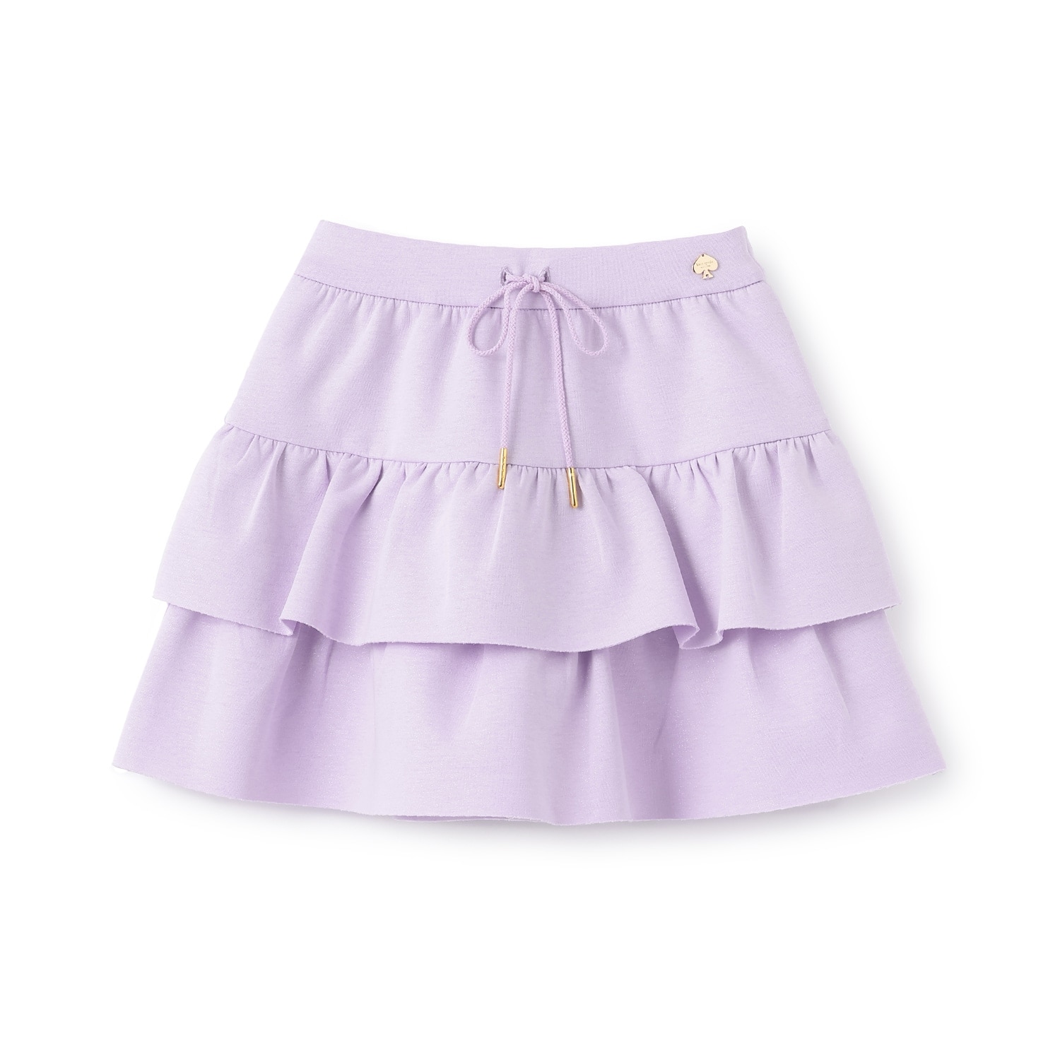 ラメダンボールニットフリルスカート