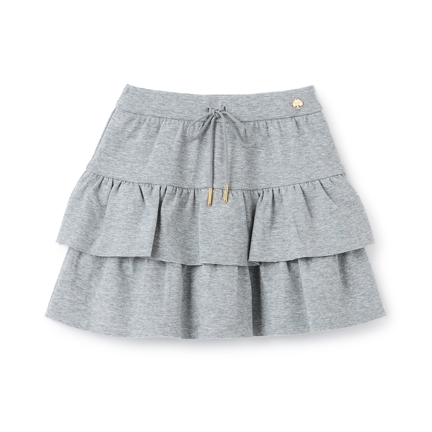 ラメダンボールニットフリルスカート