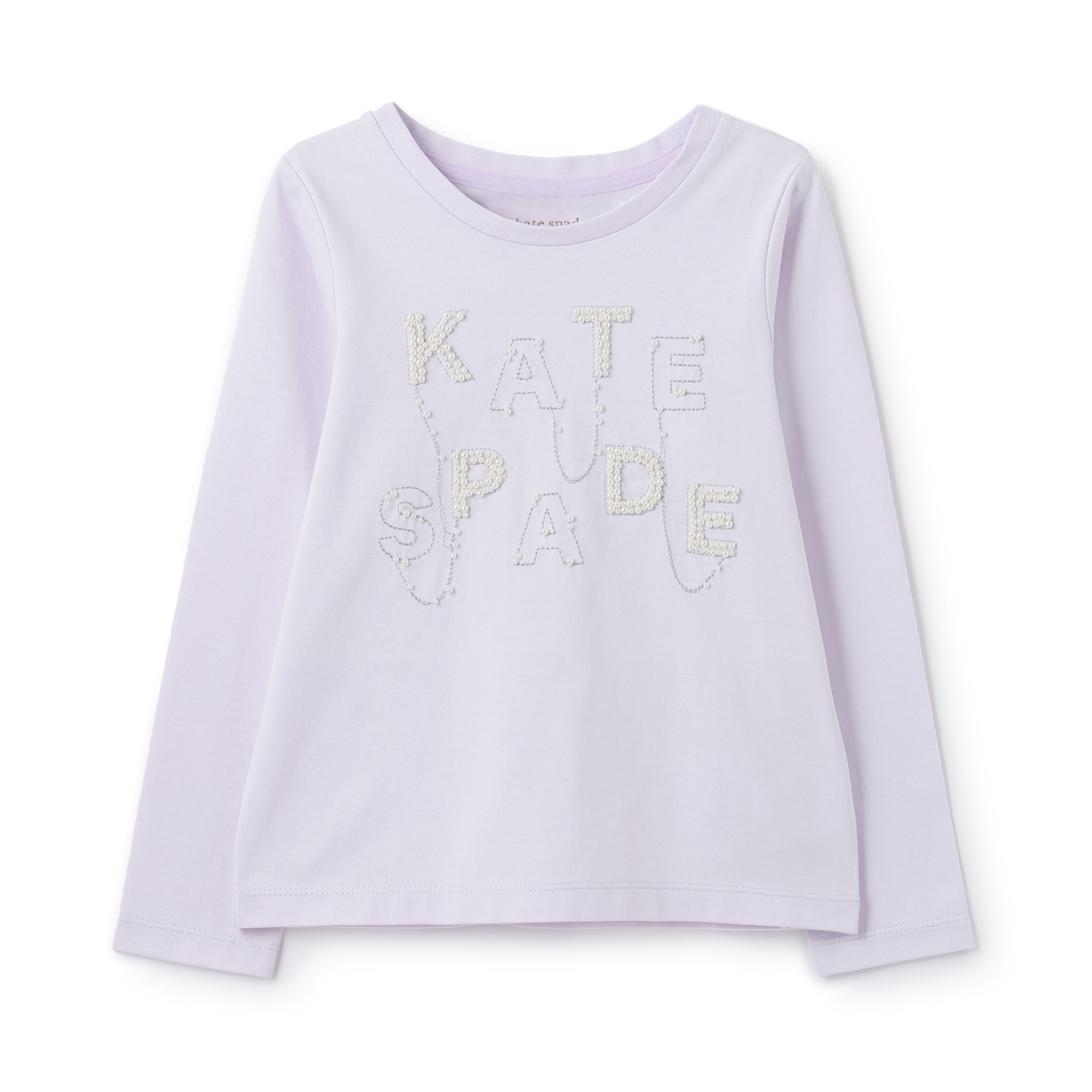 ビジューロゴ長袖Tシャツ