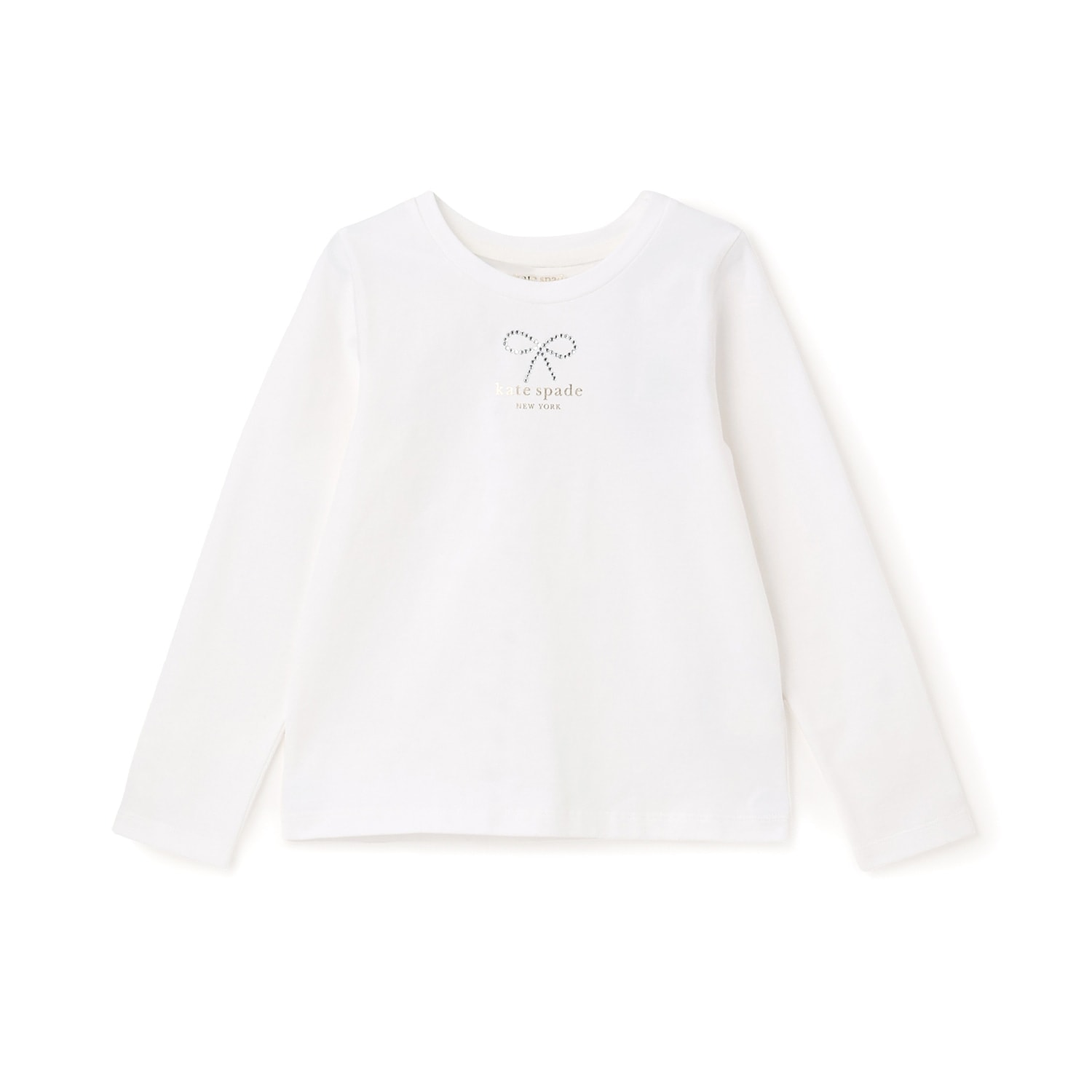 ボウ長袖Tシャツ