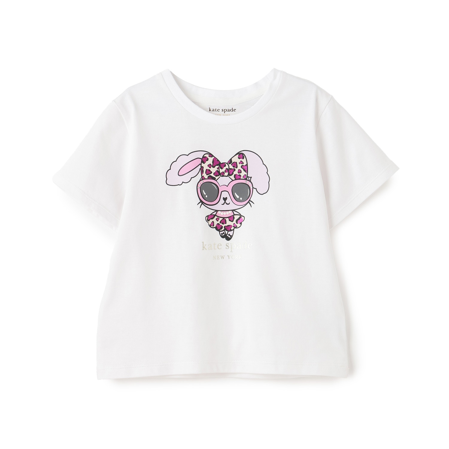 ラビットグラフィックTシャツ