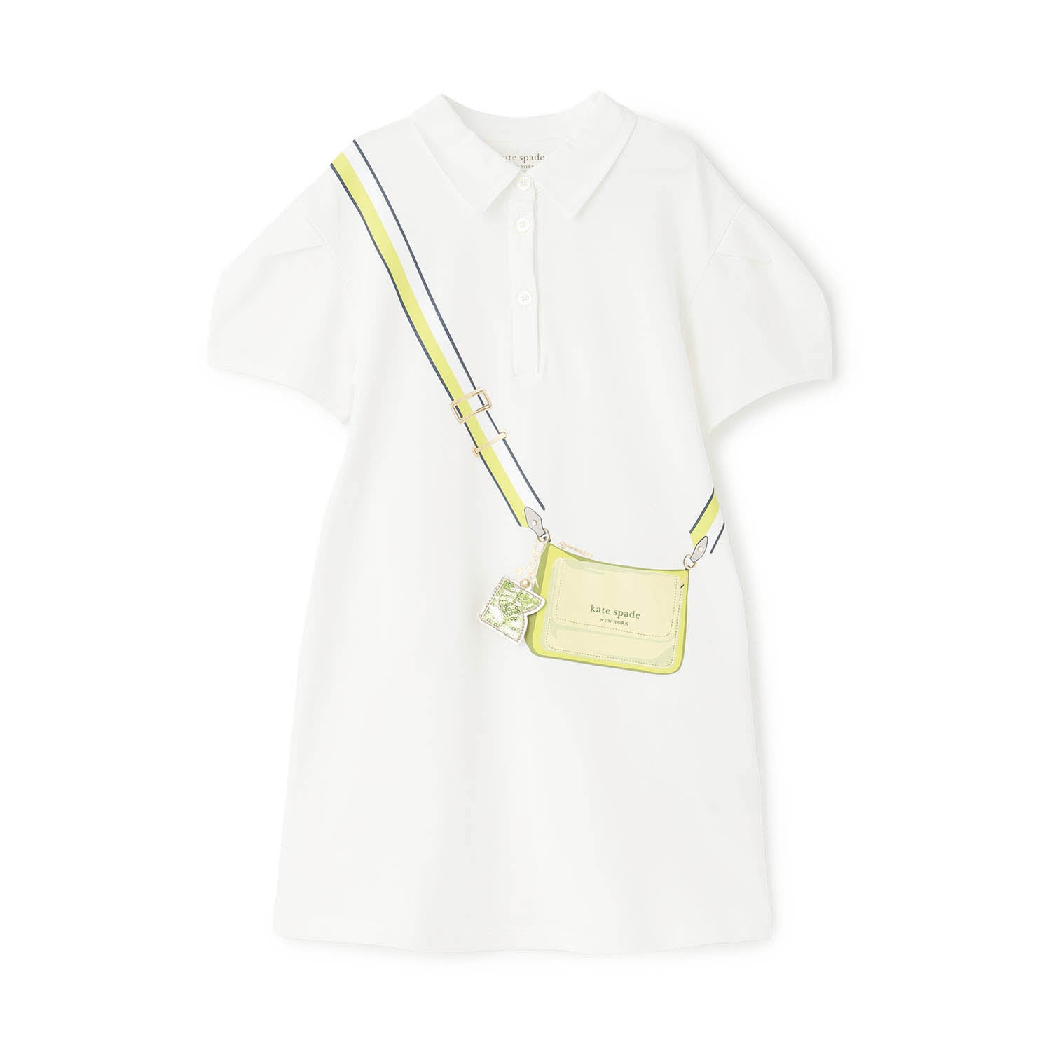 トロンプルイユクロスボディワンピース