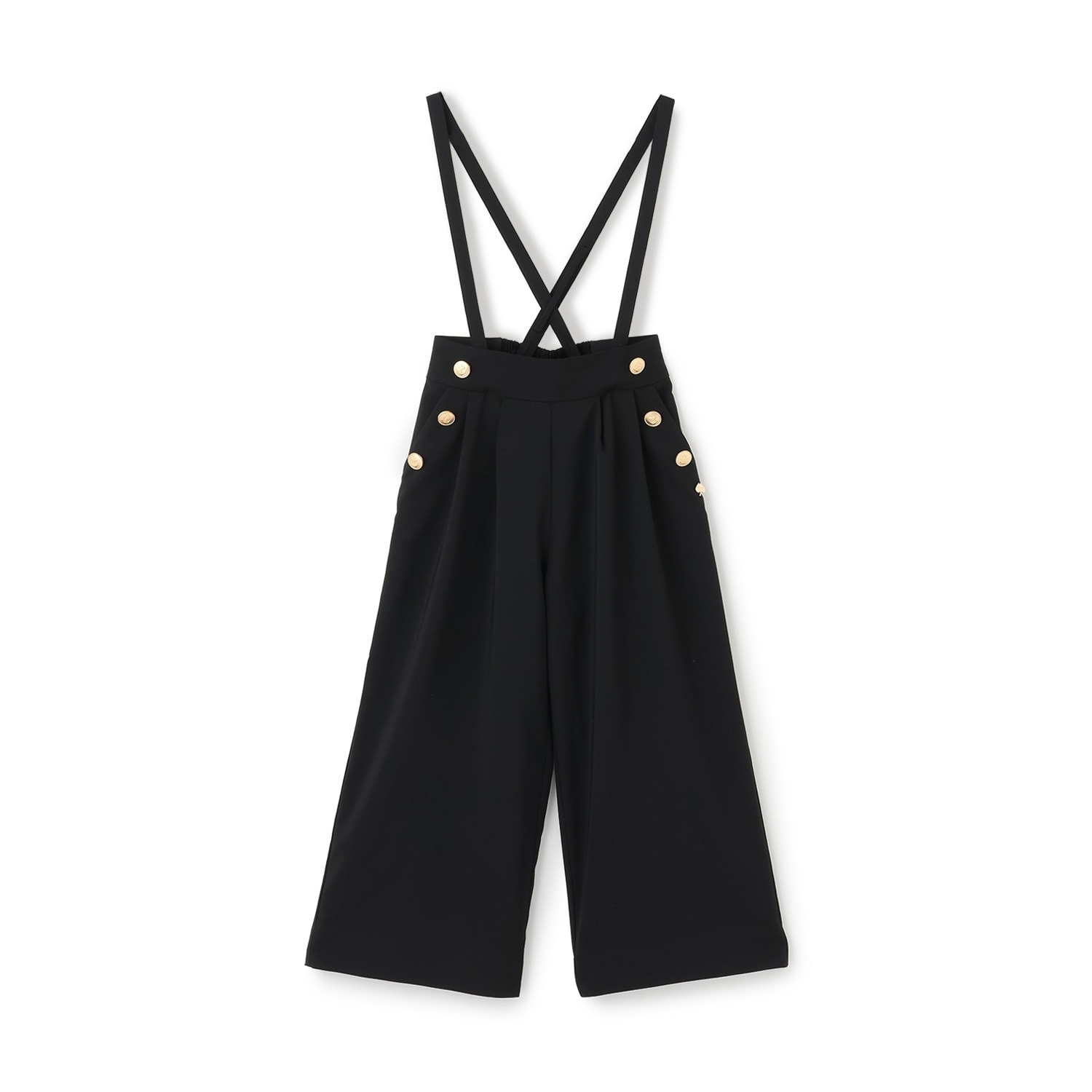 ダブルボタンサスペンダーつきパンツ