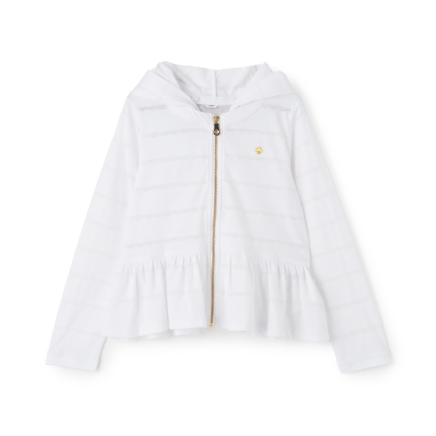 スカラップオパールパーカ