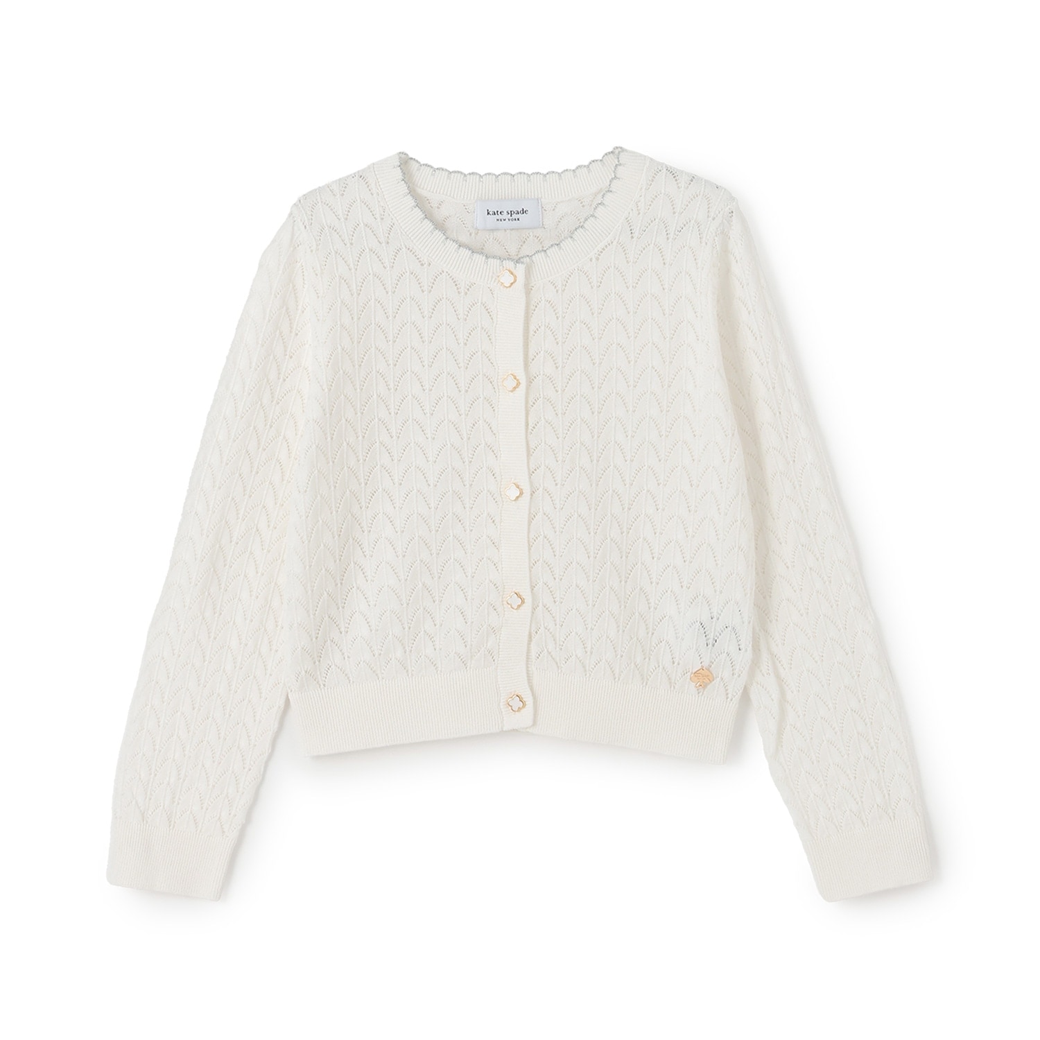 アイレットカーディガン