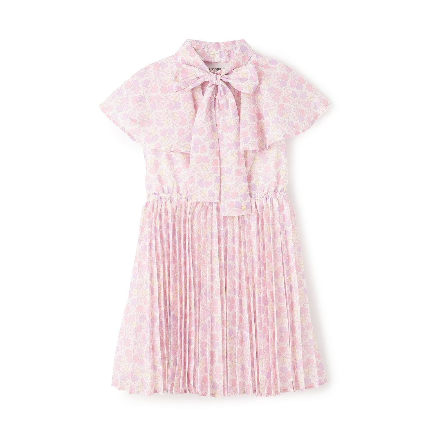 スペードフラワーケープスリーブワンピース