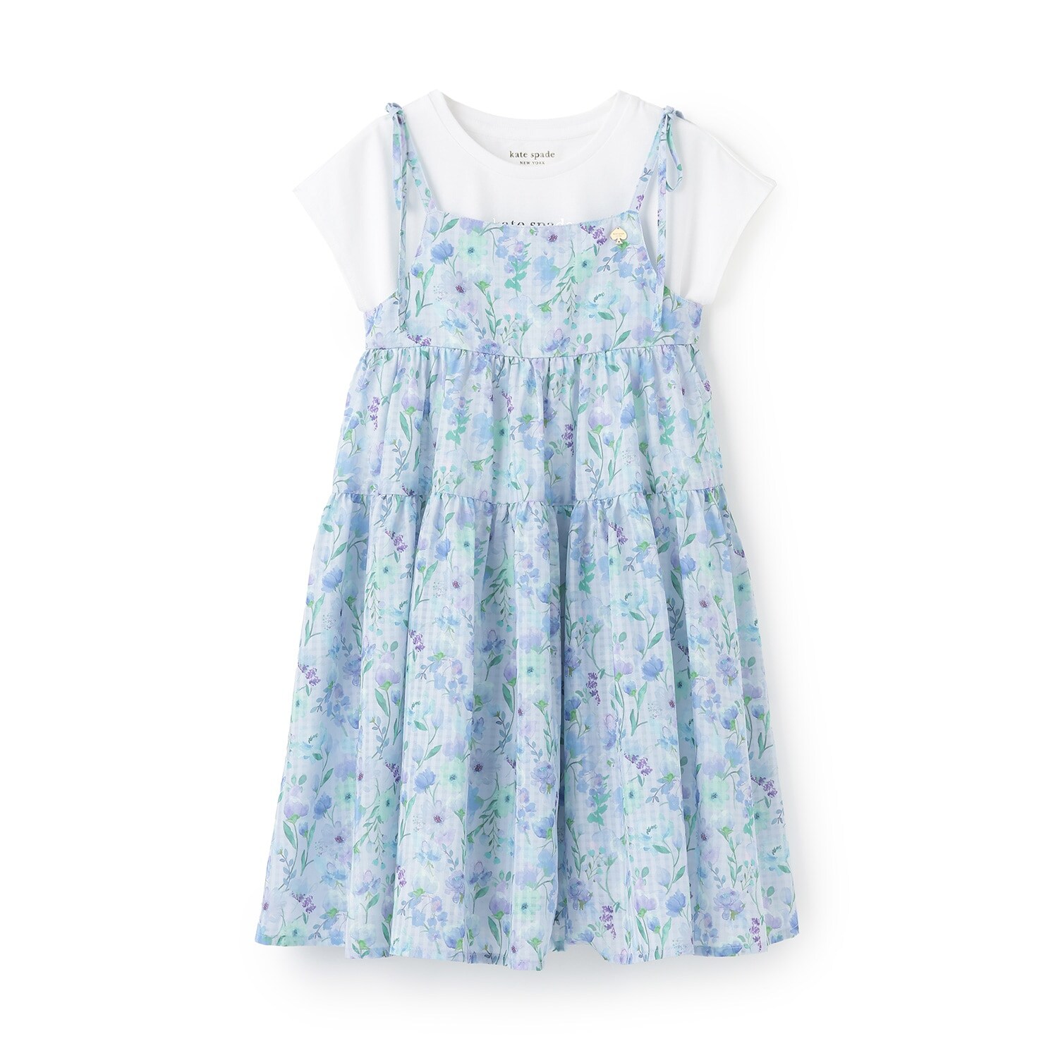 ボタニカルブルームズワンピース＆Tシャツセット