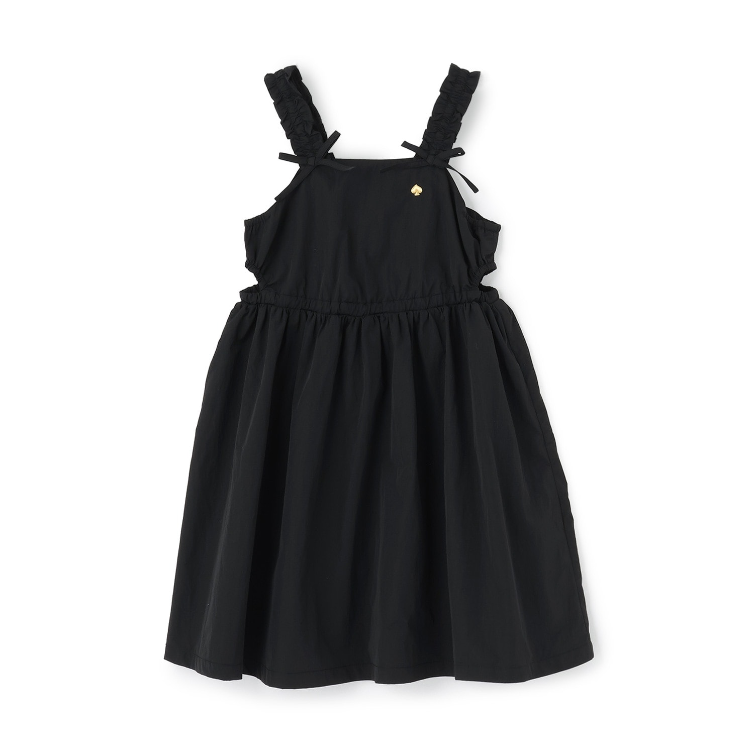 カットアウトギャザーワンピース