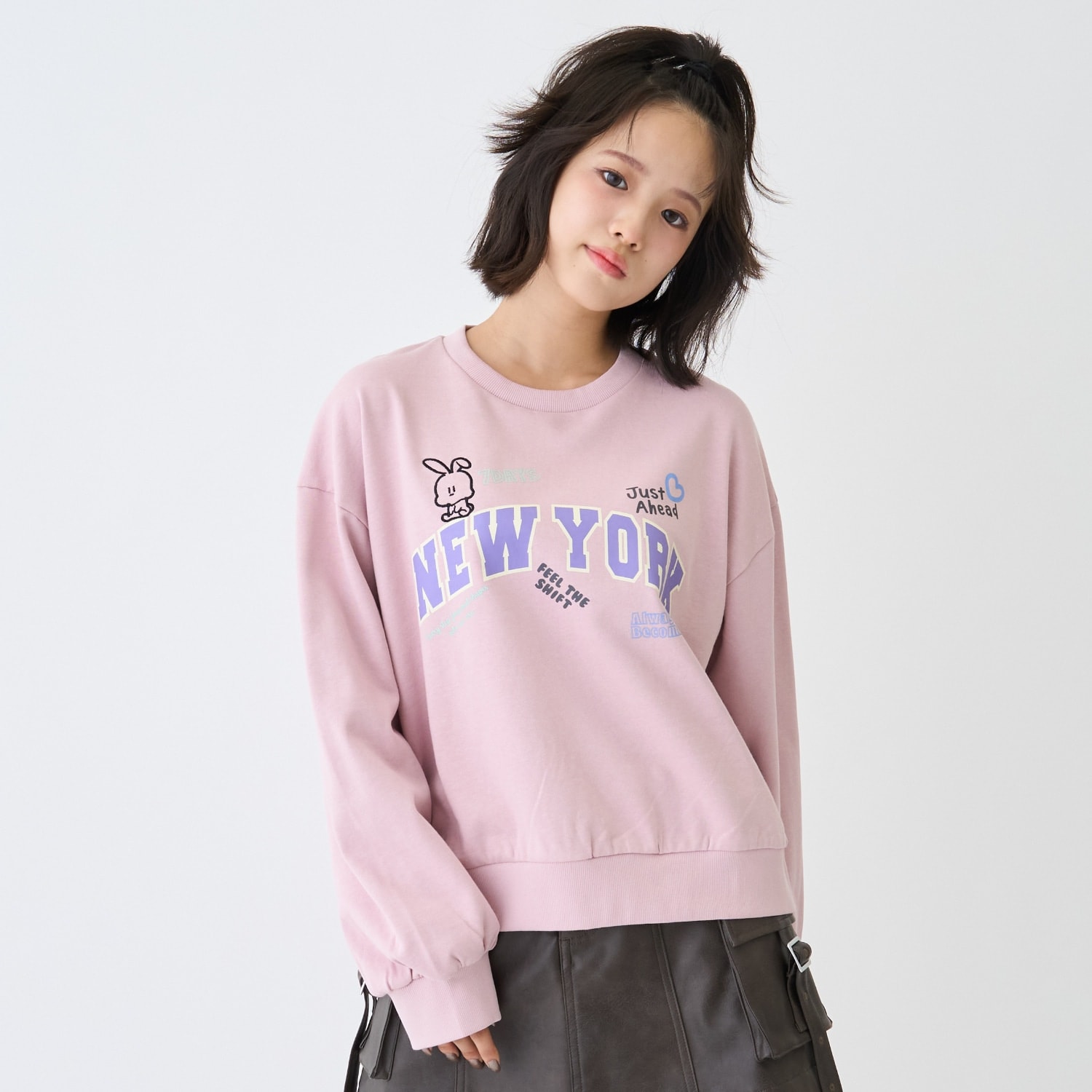 【7days】カレッジモチーフトレーナー