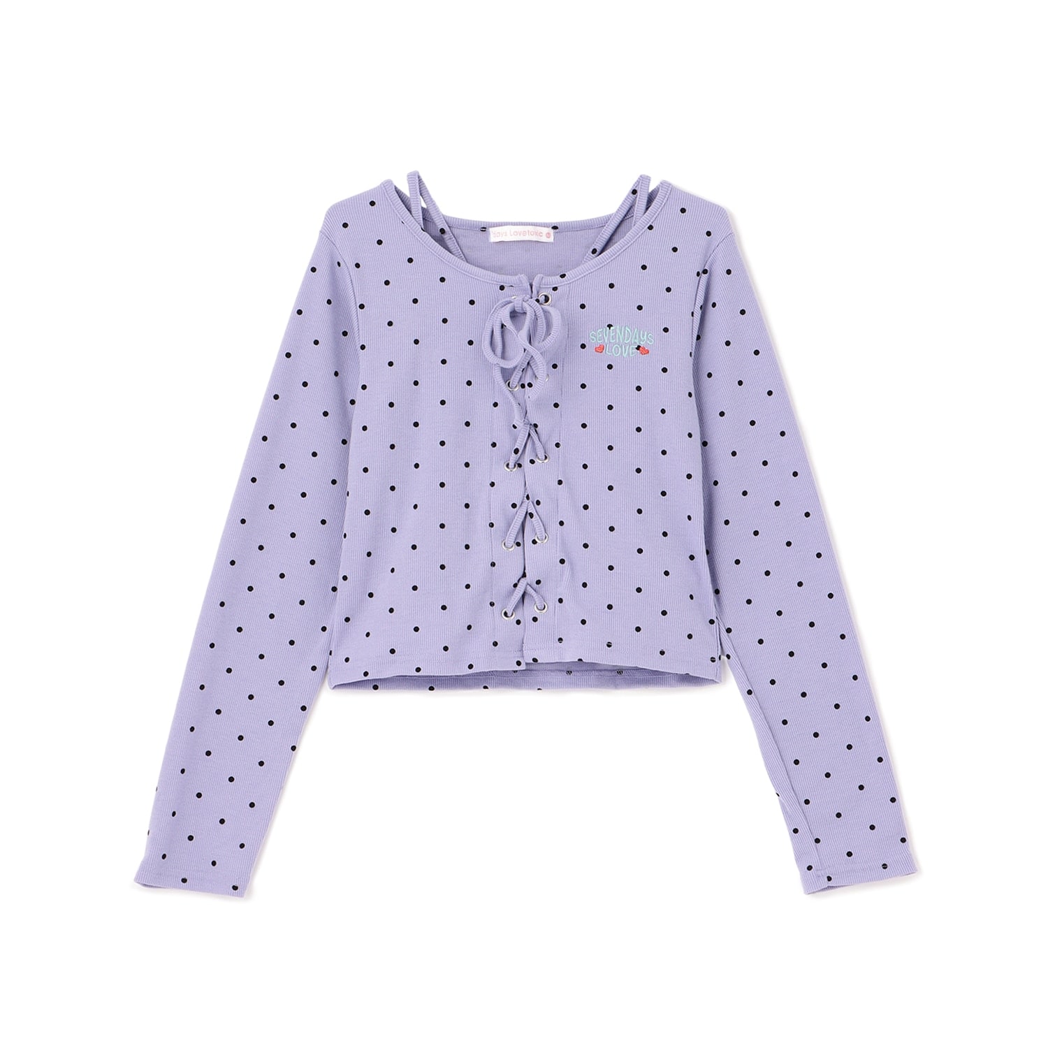 【7days】レースアップTキャミセット