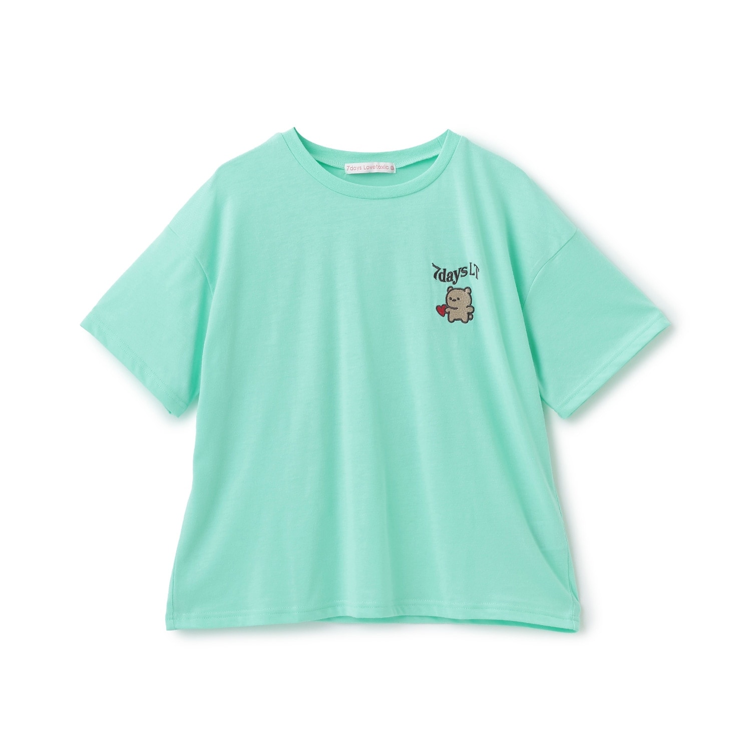 【7days】【GOODPRICE】クマモチーフ半袖Tシャツ