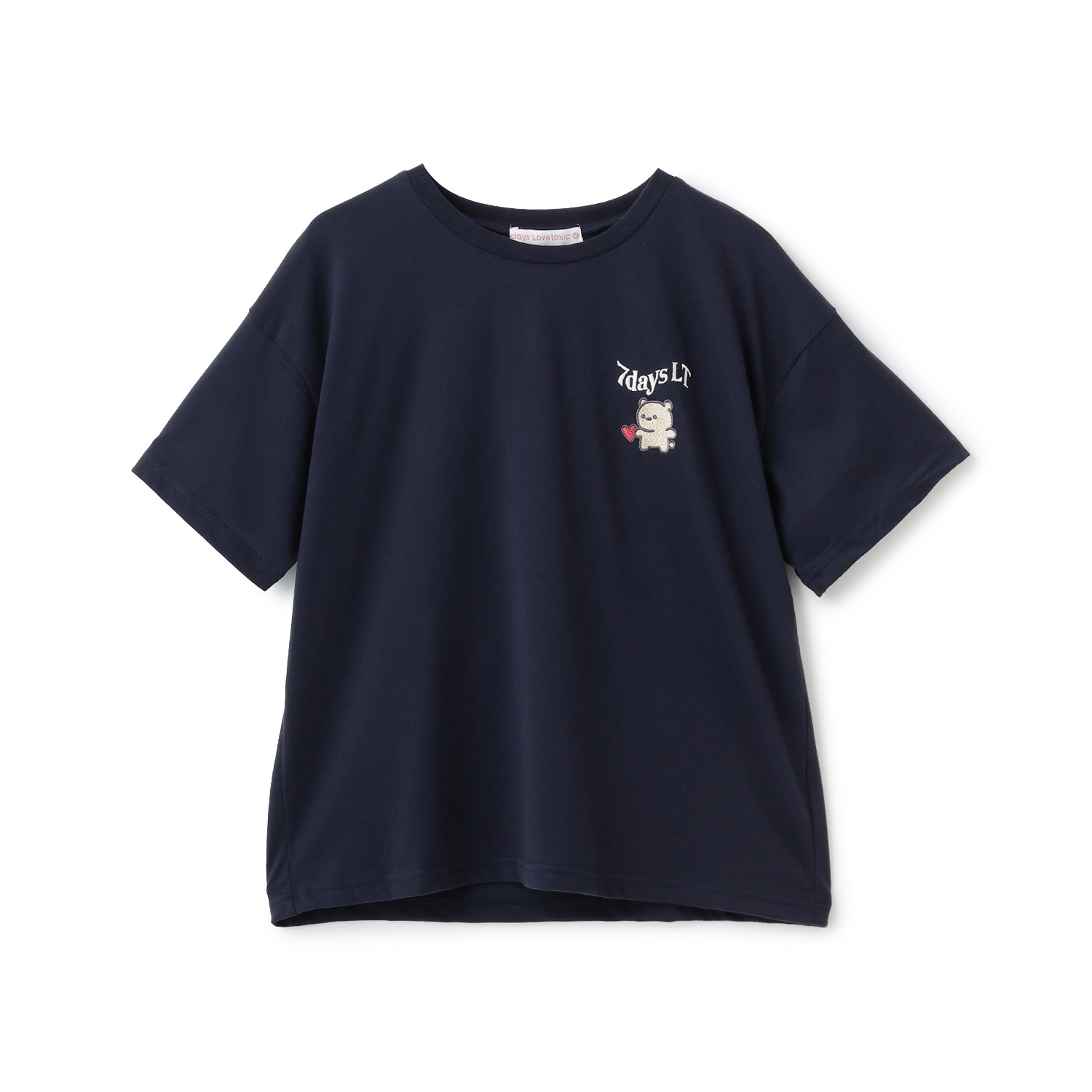 【7days】【GOODPRICE】クマモチーフ半袖Tシャツ