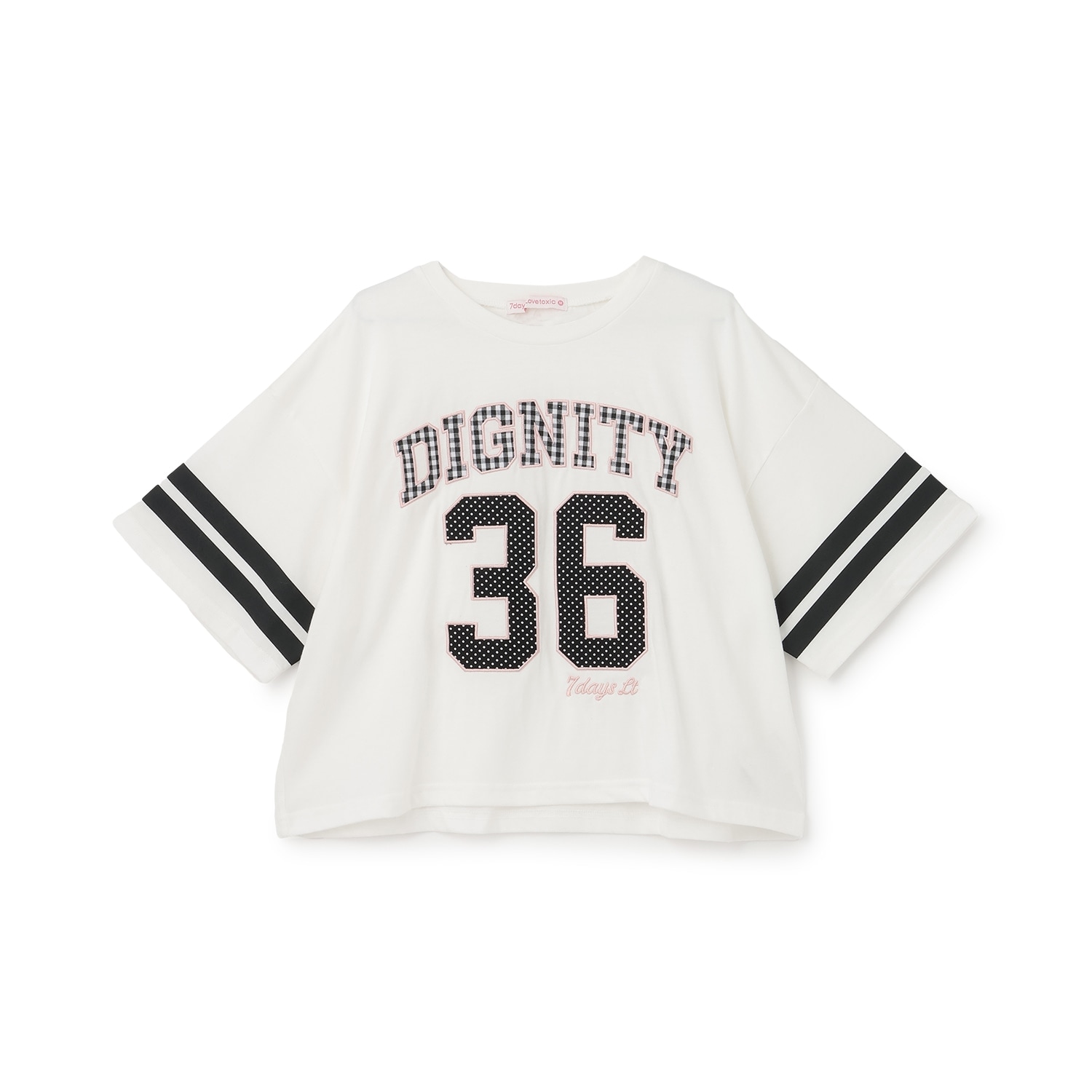 【7days】ナンバリング半袖Tシャツ