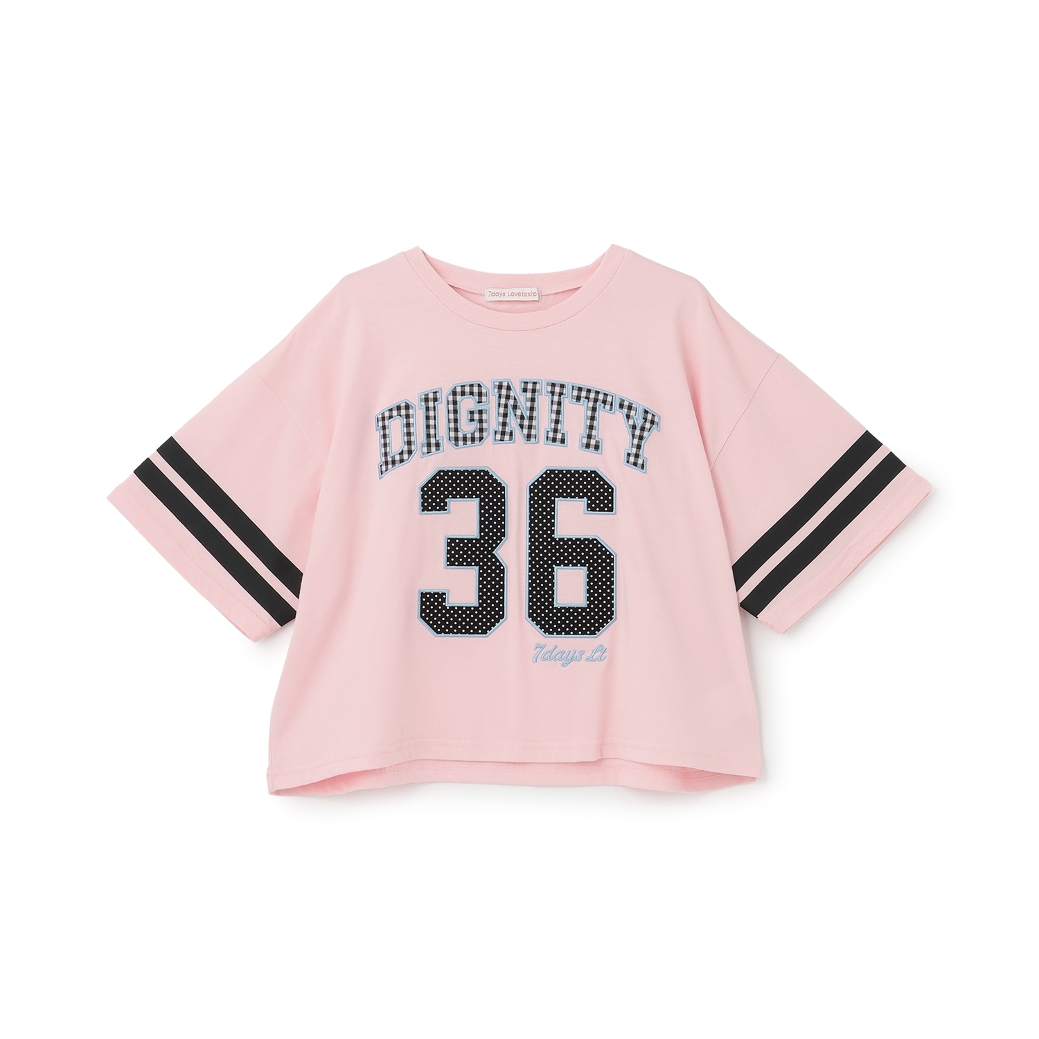 【7days】ナンバリング半袖Tシャツ