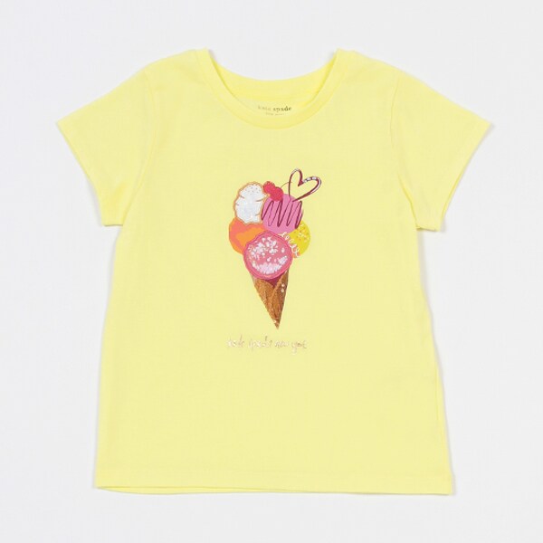 【人気商品再入荷】【直営店で取り扱い無し】ガールズ アイスクリームTシャツ