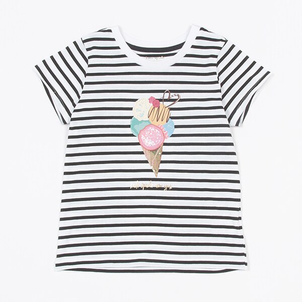 【人気商品再入荷】【直営店で取り扱い無し】ガールズ アイスクリームTシャツ