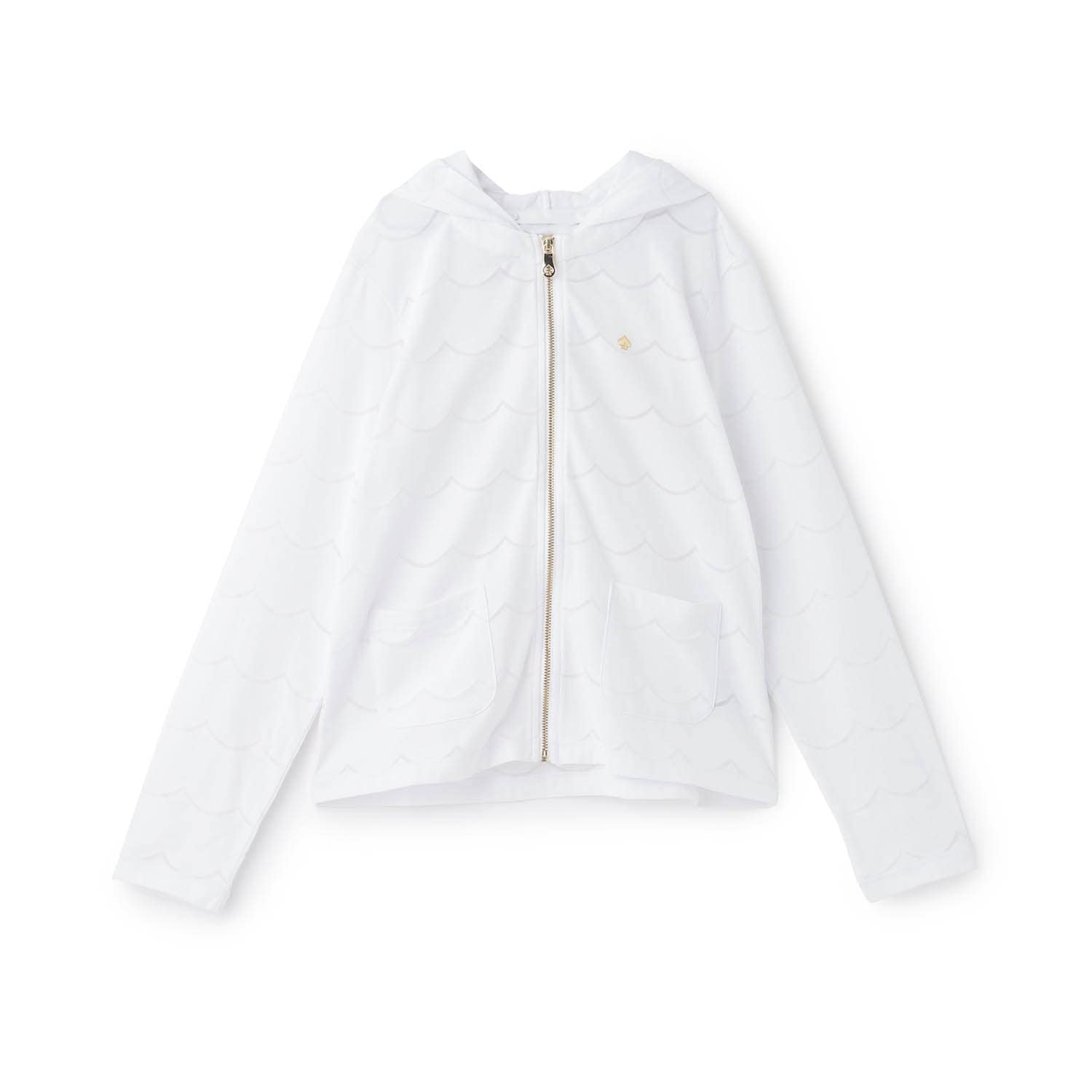 【人気商品再入荷】【直営店で取り扱い無し】ガールズ スカラップオパールパーカ