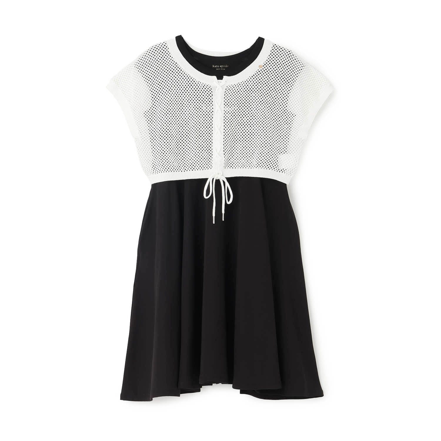 ☆彡ガールズ メッシュニット×ワンピースセット