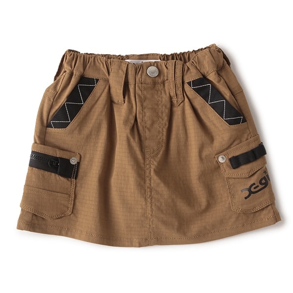 サイドポケット台形スカパン