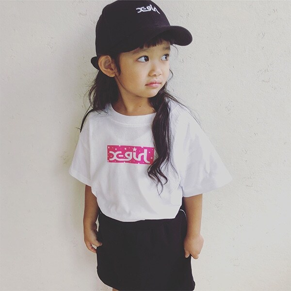 ボックスロゴサイドスリットTシャツ