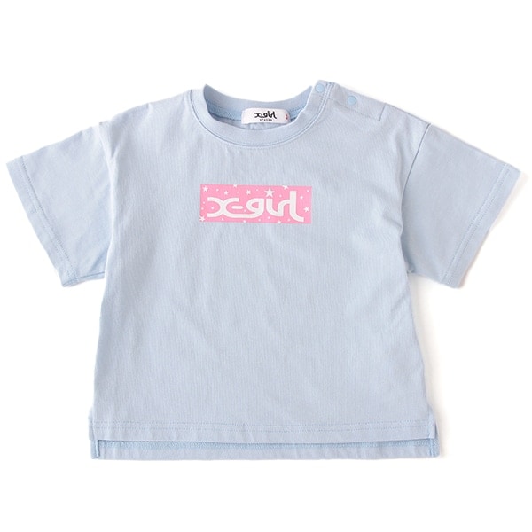 ボックスロゴサイドスリットTシャツ