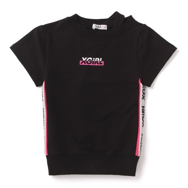 サイドロゴテープTシャツワンピース