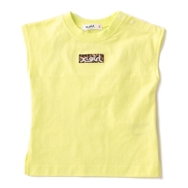 アニマルボックスロゴミニ袖Tシャツ