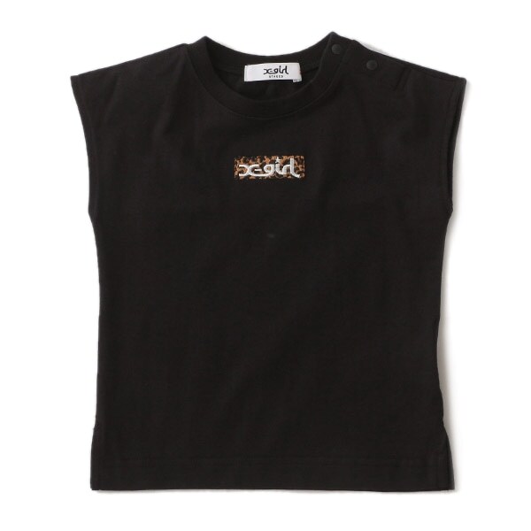 アニマルボックスロゴミニ袖Tシャツ