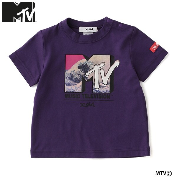 【MTV】 浮世絵モチーフプリントTシャツ