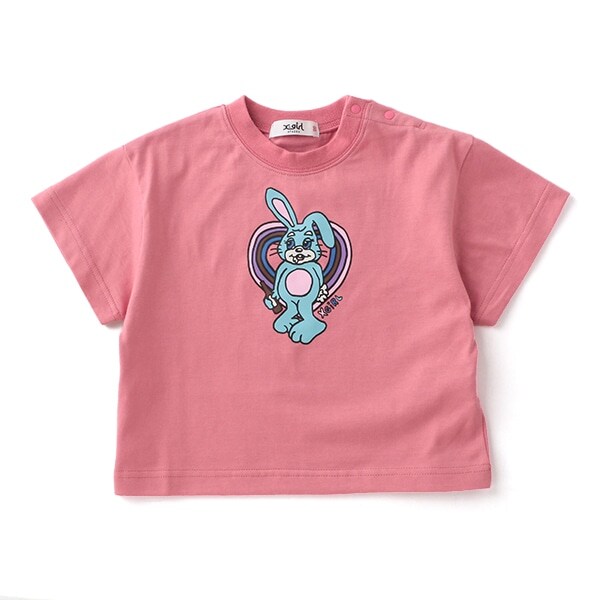 ファニーバニープリントTシャツ